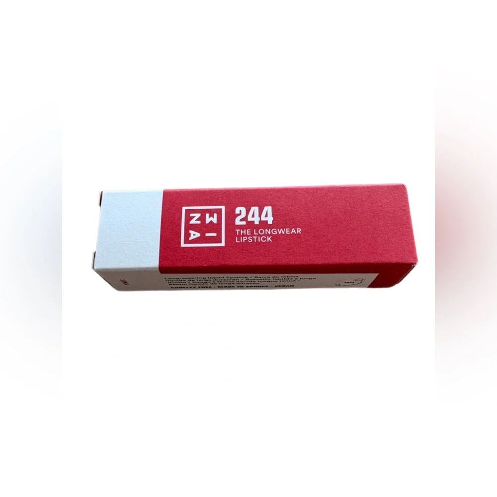 3INA The Longwear Lipstick #244 (Classic Red) NEW
